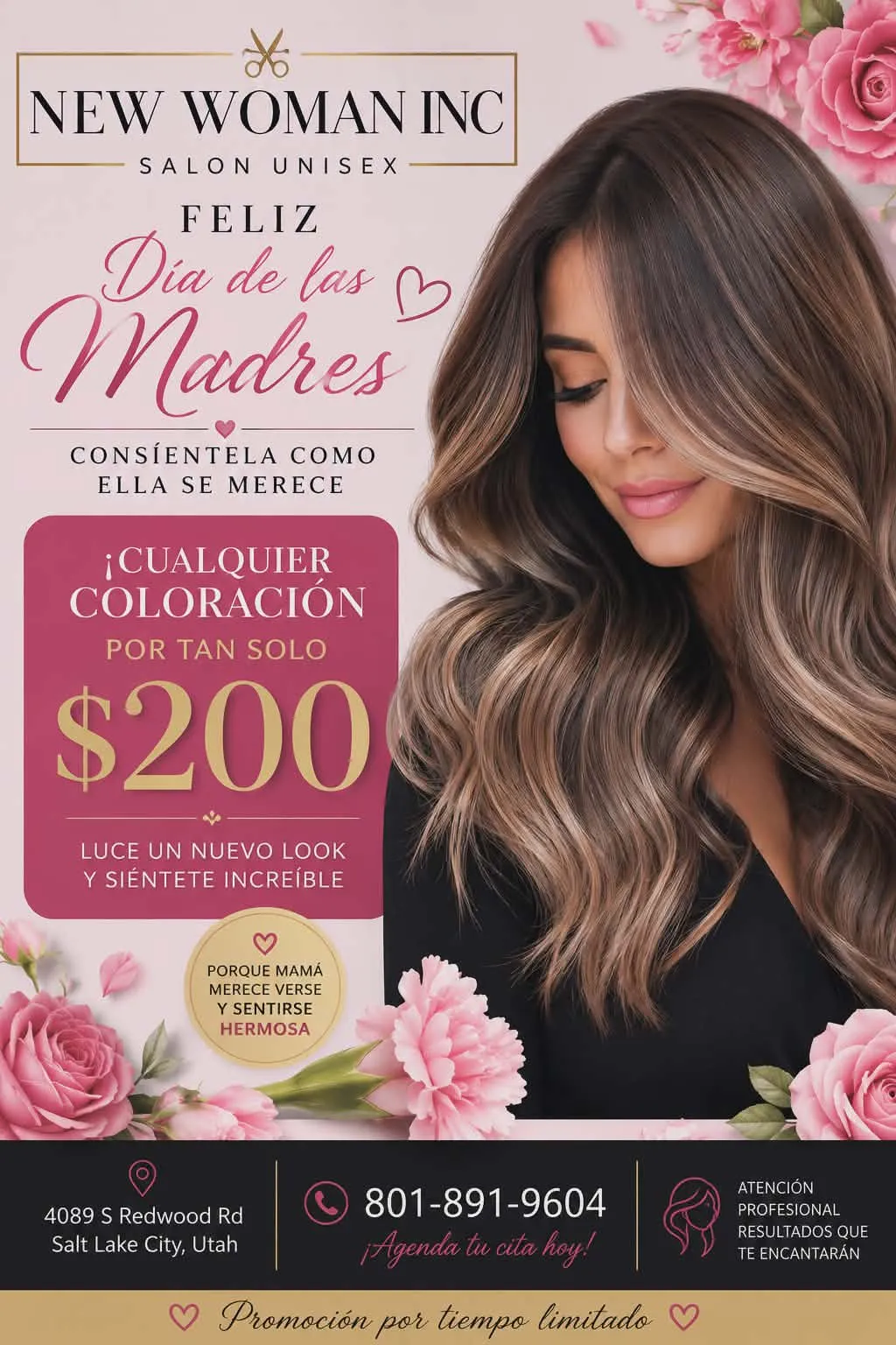 Oferta del Día de las Madres: cualquier coloración